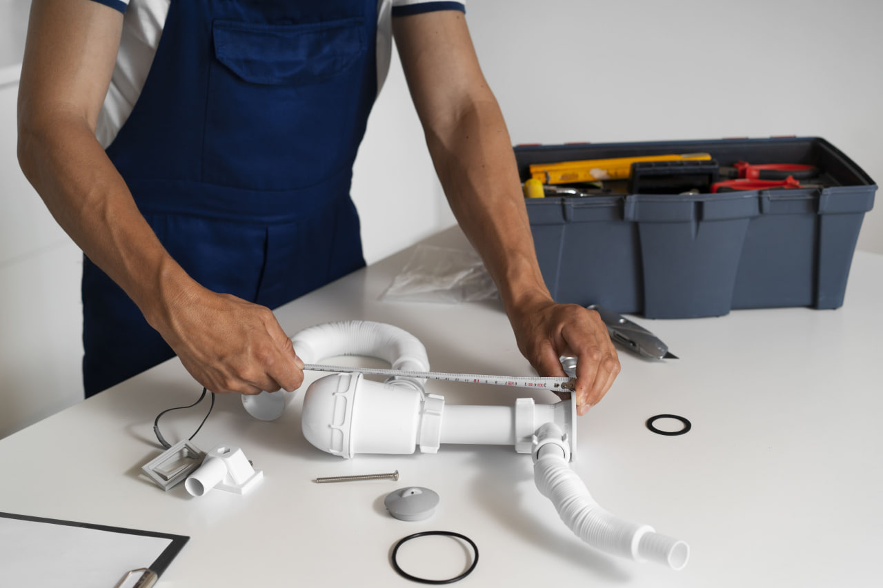 Plumbing Tools Background in Casa Blanca